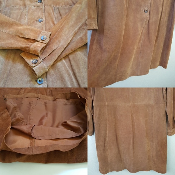 Territory Ahead 100% Leather Dress Country Farmcore Cottagecore Prairie 12 - Picture 5 of 8